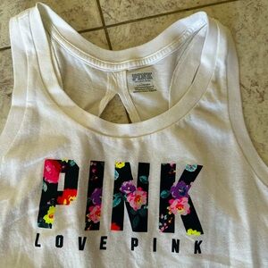PINK - Muscle tee, Work out shirt - SL